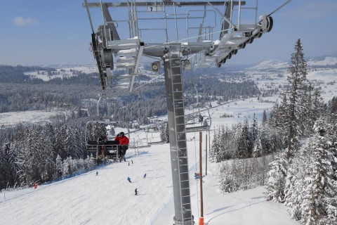Wyciąg narciarski w Jurgowie